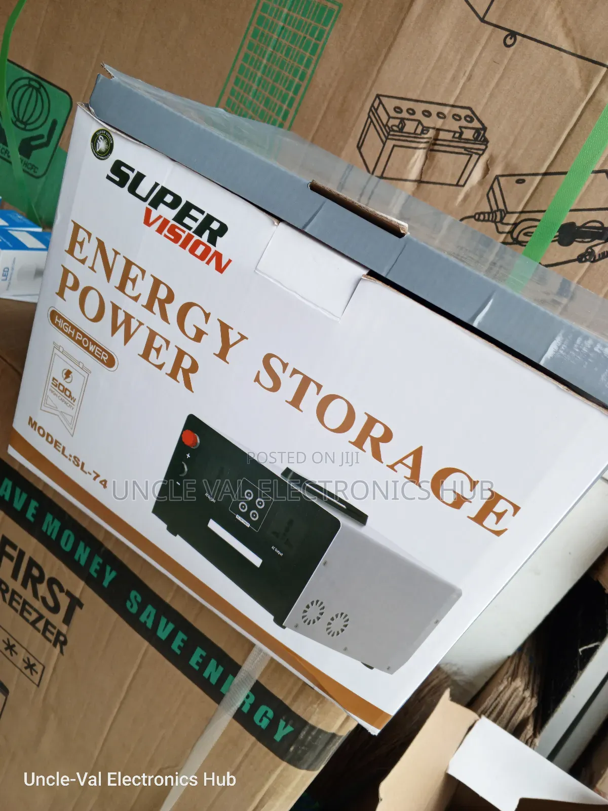 Super Vision 500W Solar Generator With Panel