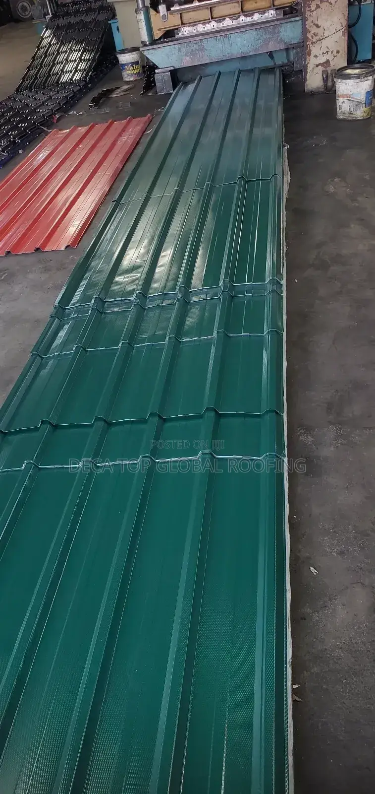 Full Guage Aluminum Roofing Sheets Ovan Baked Materials