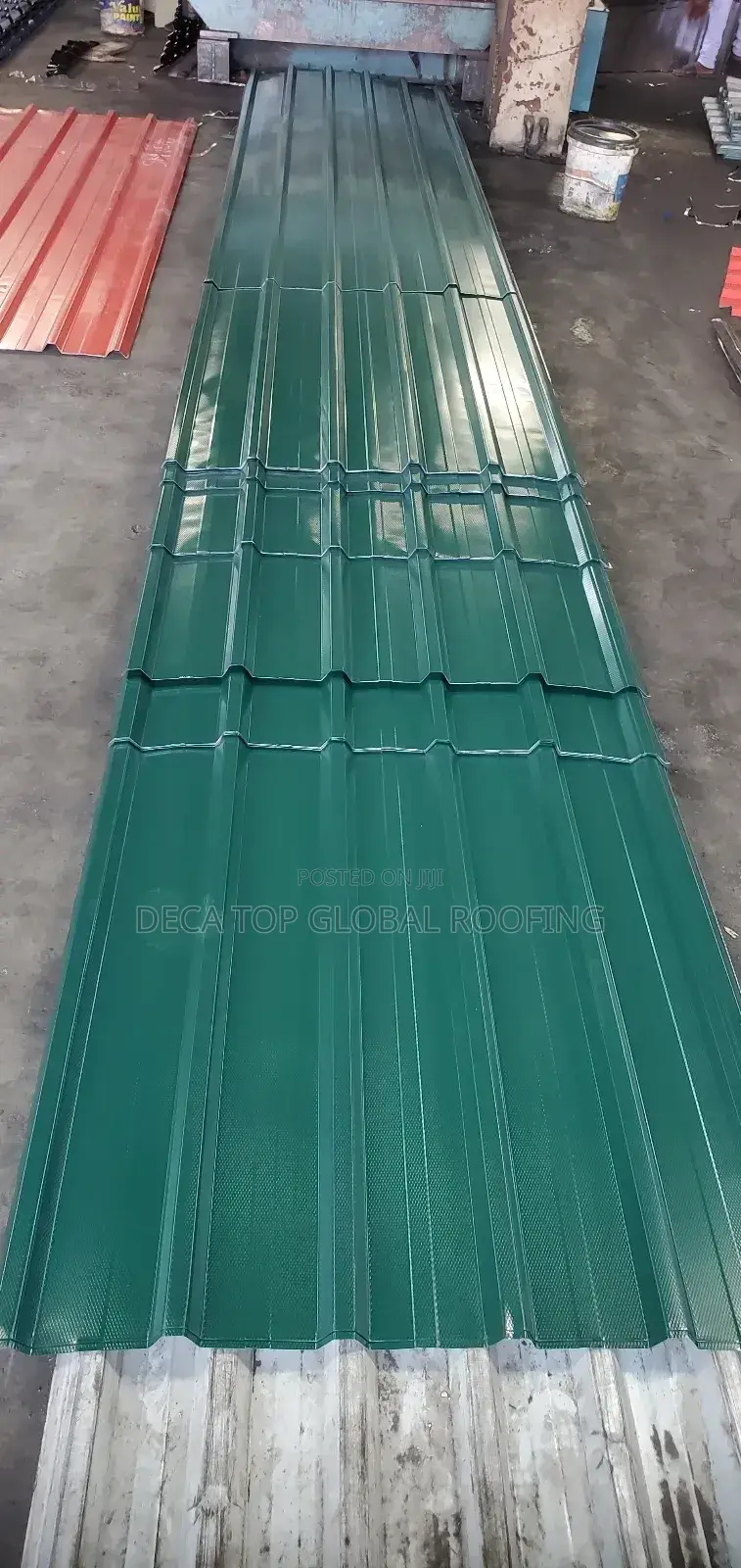 Full Guage Aluminum Roofing Sheets Ovan Baked Materials