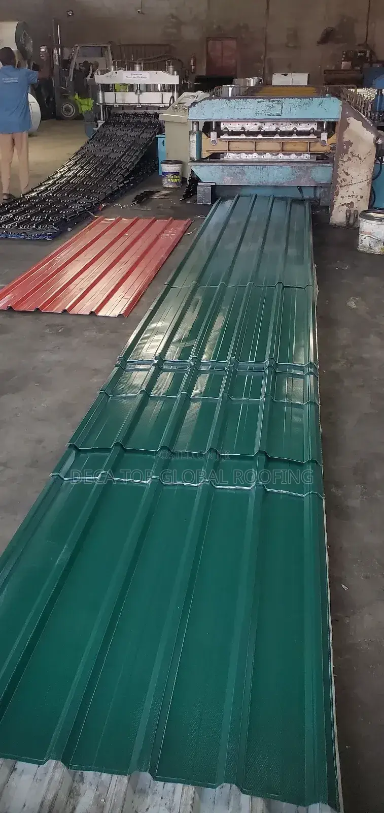 Full Guage Aluminum Roofing Sheets Ovan Baked Materials