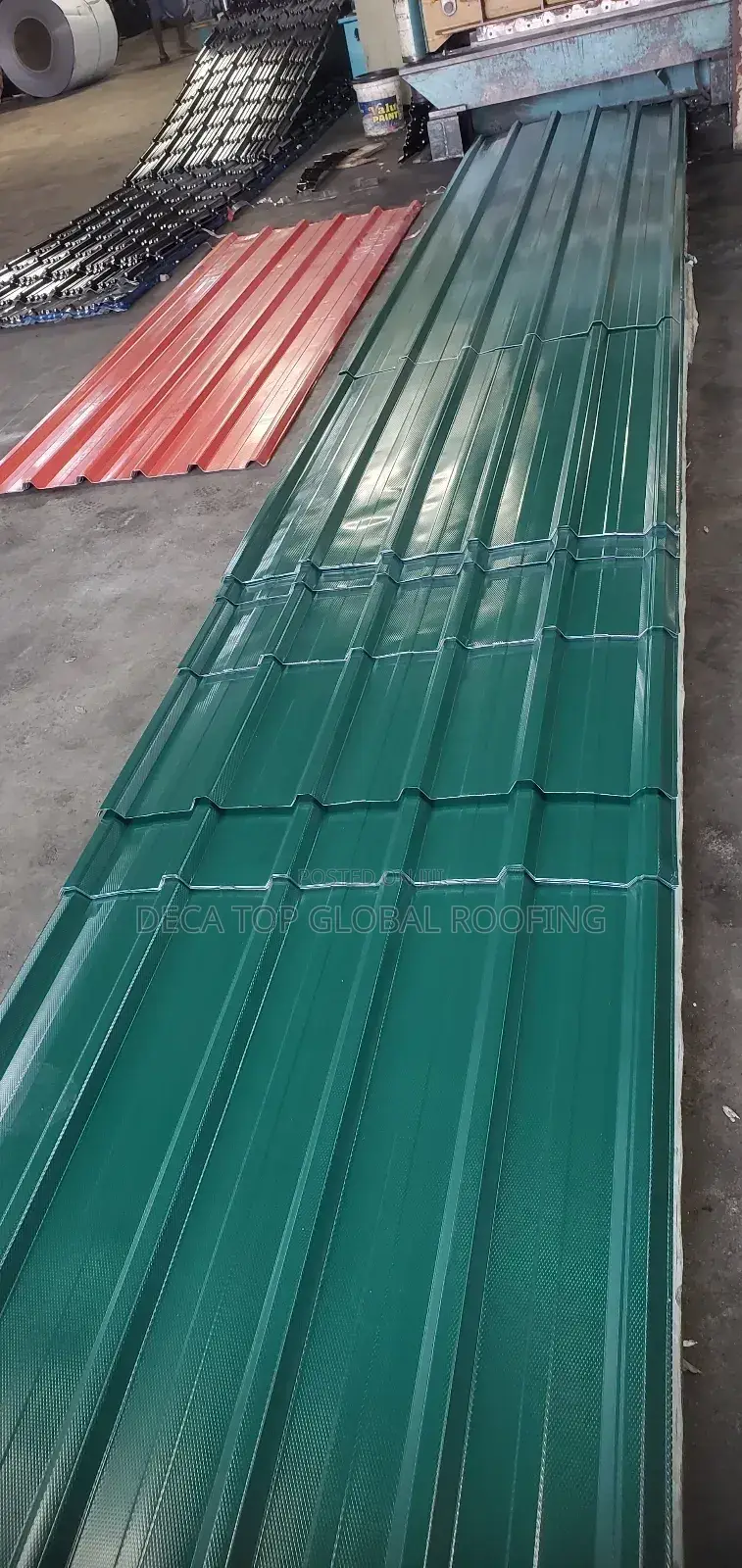 Full Guage Aluminum Roofing Sheets Ovan Baked Materials