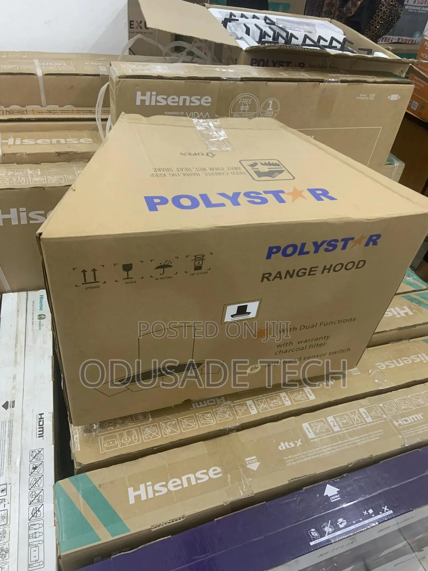 Modern Polystar Range Hood "Pv-600 9BD"