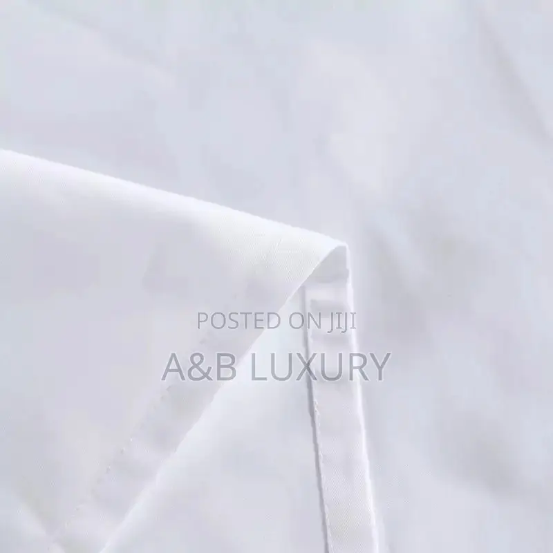 Pure America White Cotton Bedsheets + Duvet Set