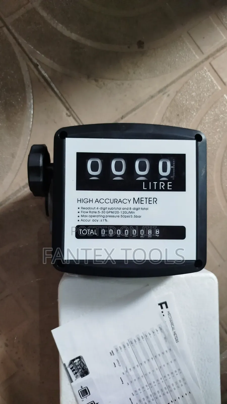Flow Meter Reading Head.