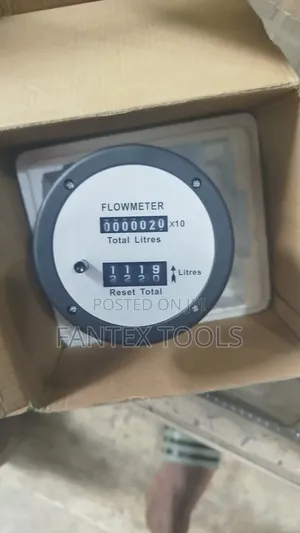 Flow Meter Analogue Reading.