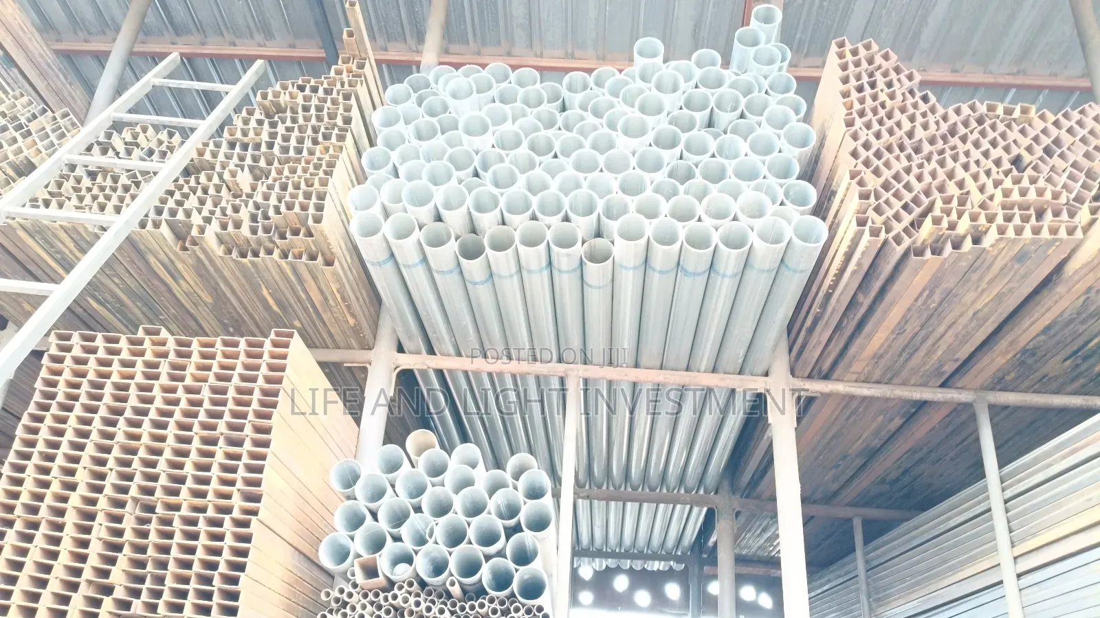 4" Galvanized Pipe For Street Light Poles