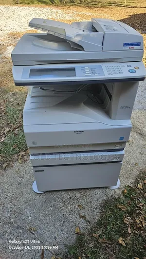 Photo - Sharp A3 Size Duplex 2side Copier 3in1 Ar M202 Black N White