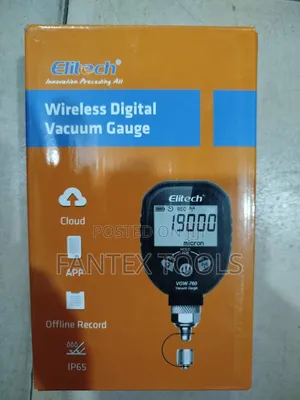 Wireless Digital Vacuum Gauge.