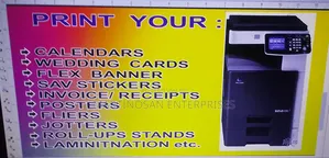 Printing:Calendars, Sticker Banners Etc.