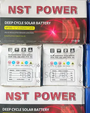 12v-200ah NST Solar Gel Battery
