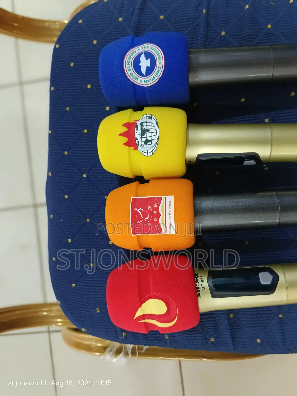 Branded Microphone Cover