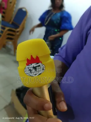 Branded Microphone Cover