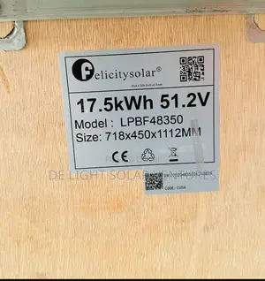 Felicity 17.5kwh Lithium Battery With 5years Warranty