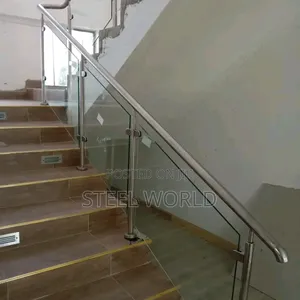 10m Staircase Plain Glass