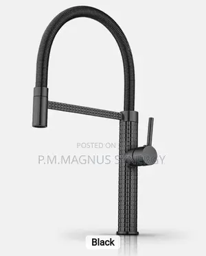 England Standard Black Anti Rust Kitchen Tap.