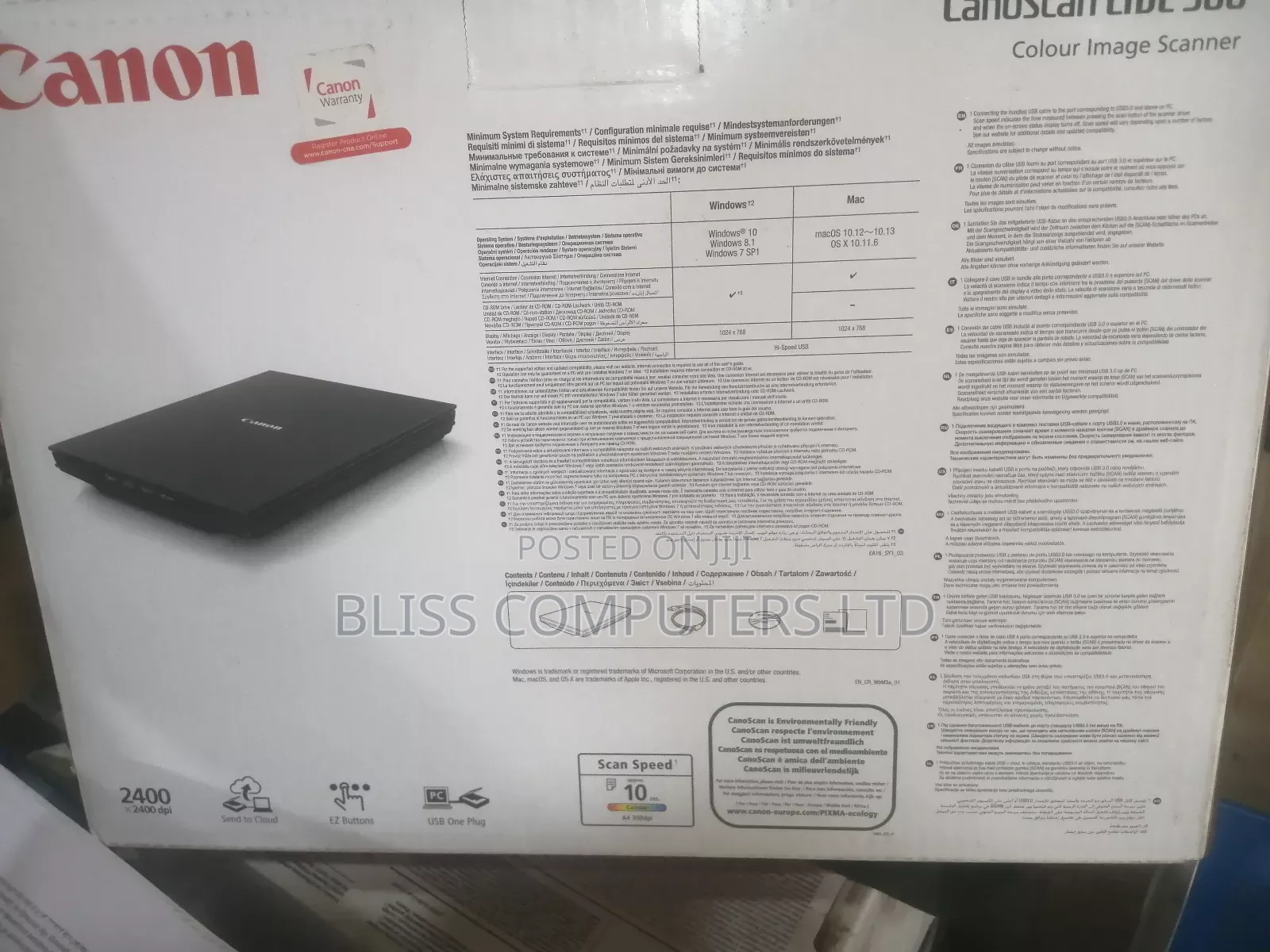 Canon Scanner Lide 300