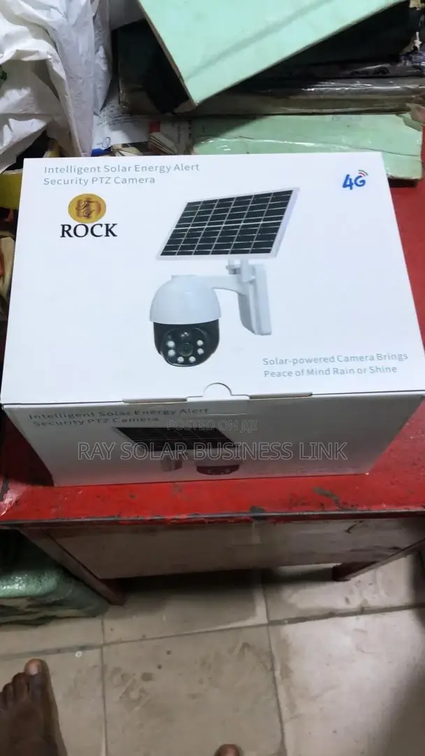 Solar PTZ CCTV Camera