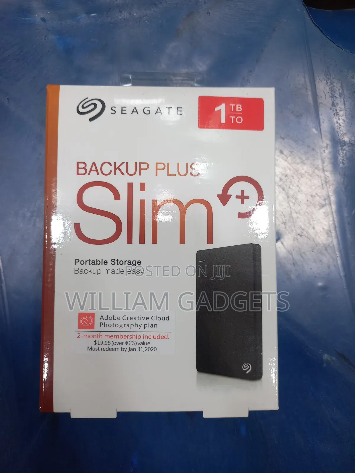 Seagate 1tb Backup Plus Slim Hard Drive