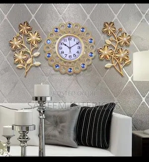 3 in 1 Decorative Wall Clock