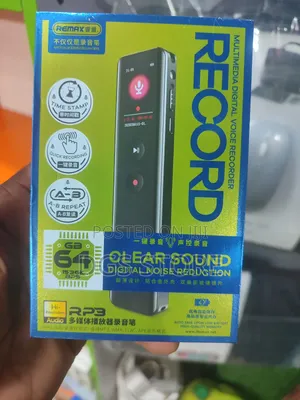 Remax Rp3 Multi Media Digital Voice Recorder
