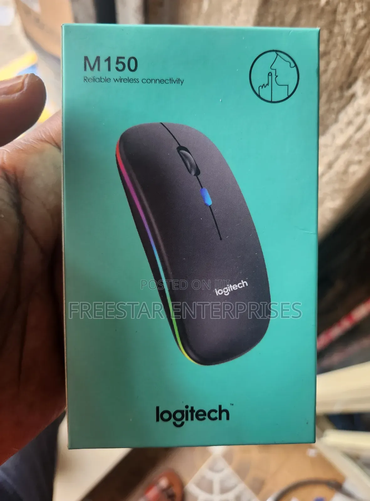 LOGITECH M150 Dual Mode Bluetooth Rechargeable Mouse.