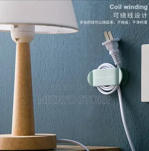 Wall Plug Cable Organizer – Thread Holder (4-Pack)
