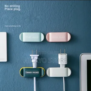 Wall Plug Cable Organizer – Thread Holder (4-Pack)