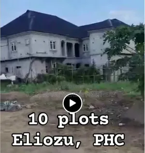 For Sale : 10 Plots Few Poles From Eliozu Flyover , Major Rd