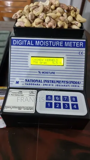 Moisture Meter for Raw Cashew and Cashew Kernel