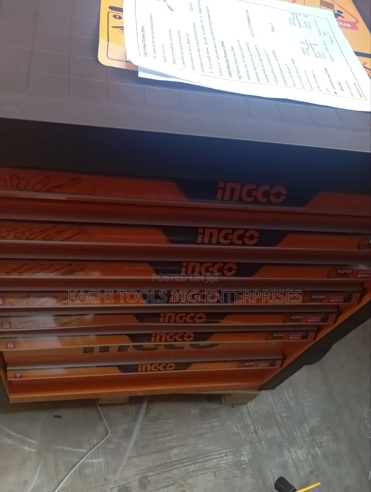 7steps Complete Ingco Tools Box Set
