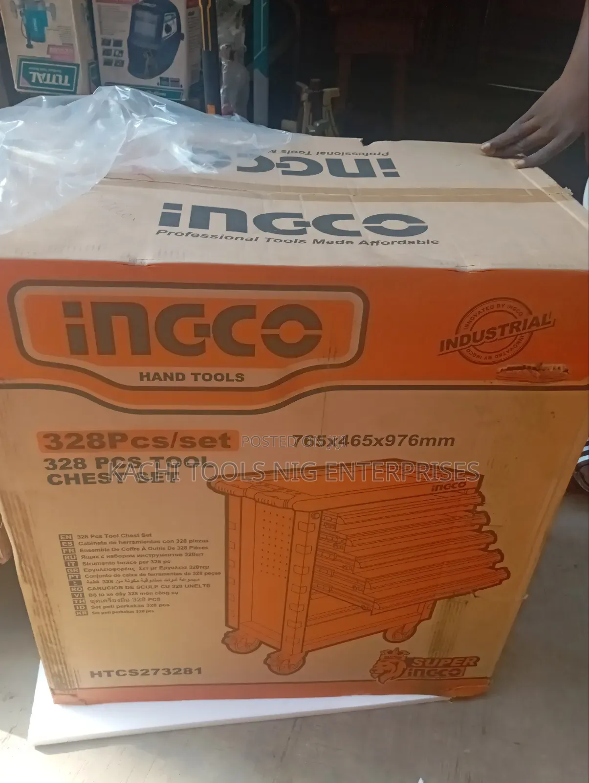 7steps Complete Ingco Tools Box Set