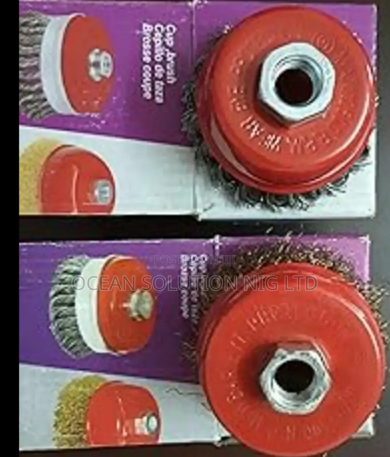 Brass Cup Brush/ Power Brush