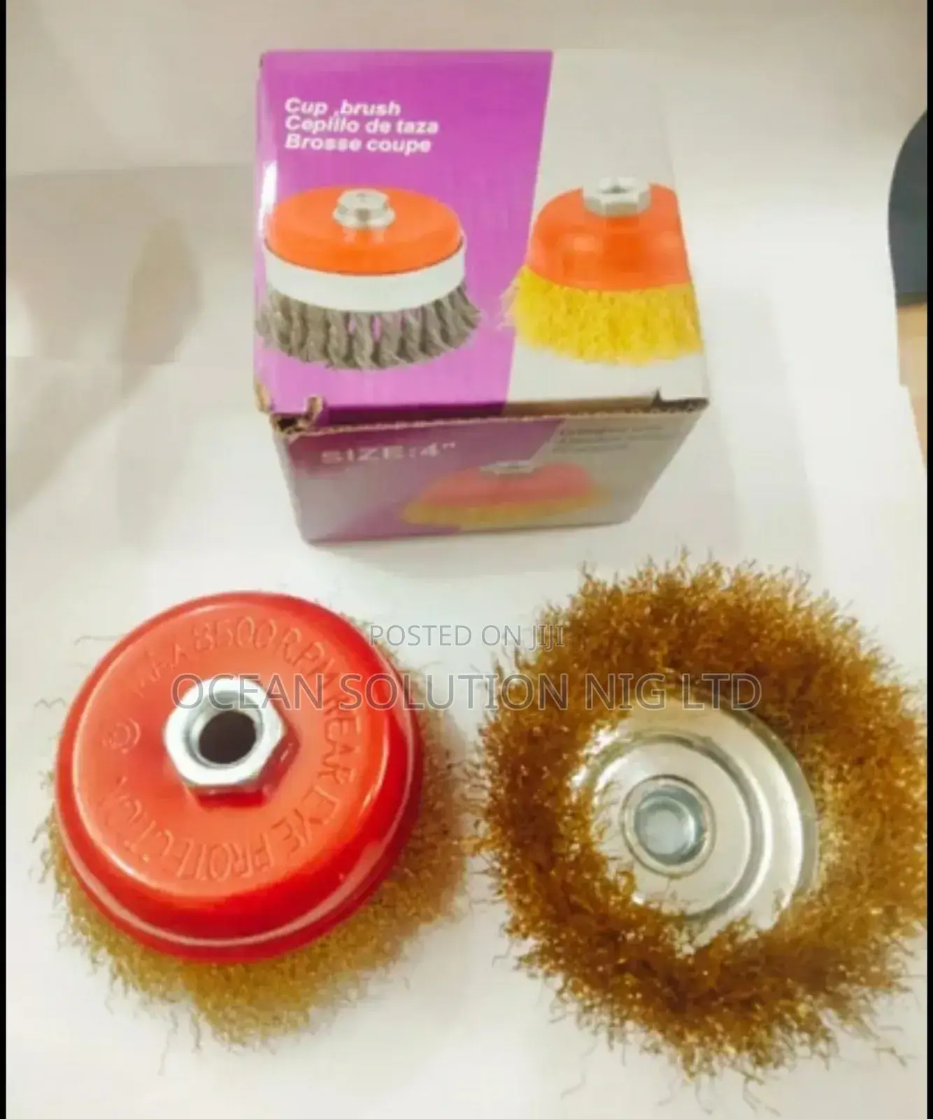 Brass Cup Brush/ Power Brush