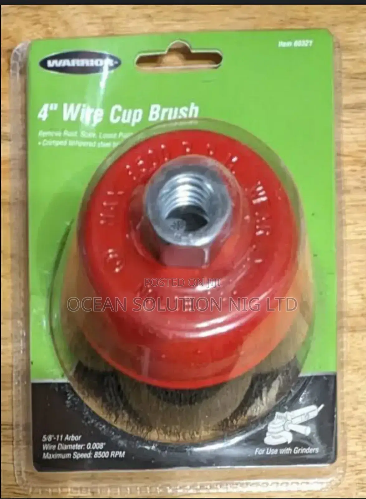 Brass Cup Brush/ Power Brush