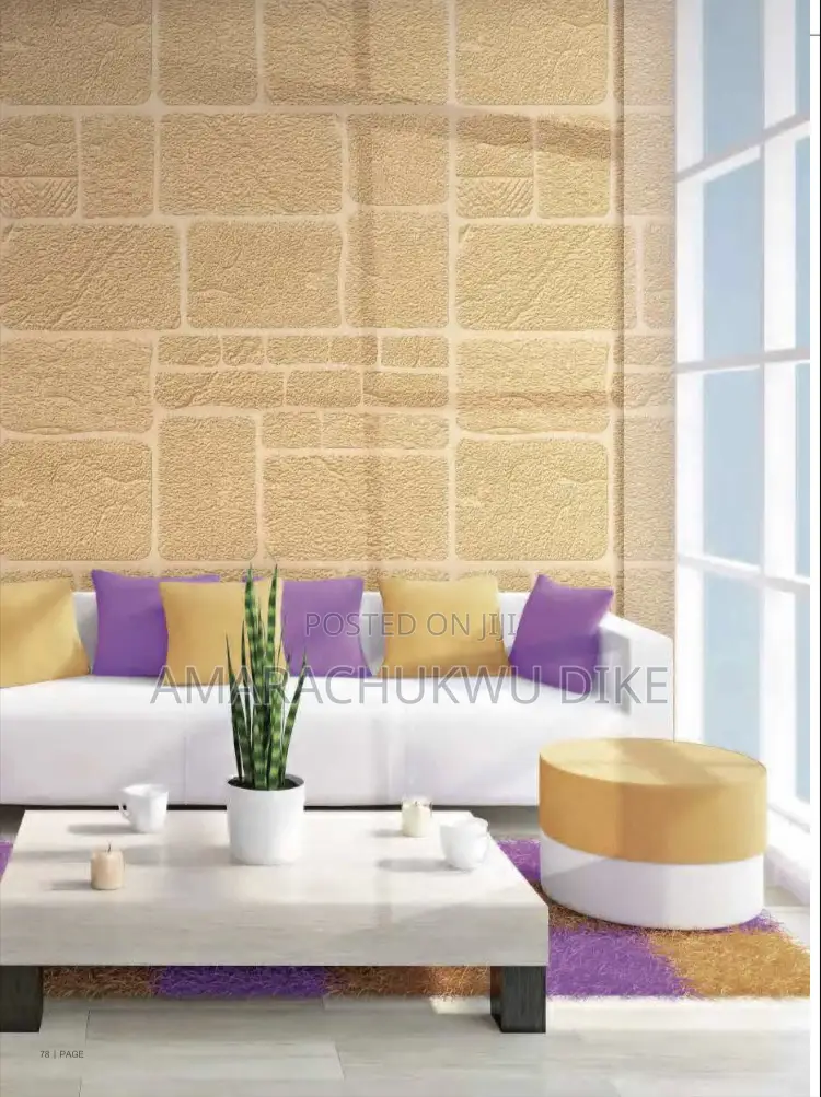Quality 3D Foam Self Adhesive Wall Design Wallpaper Sticker