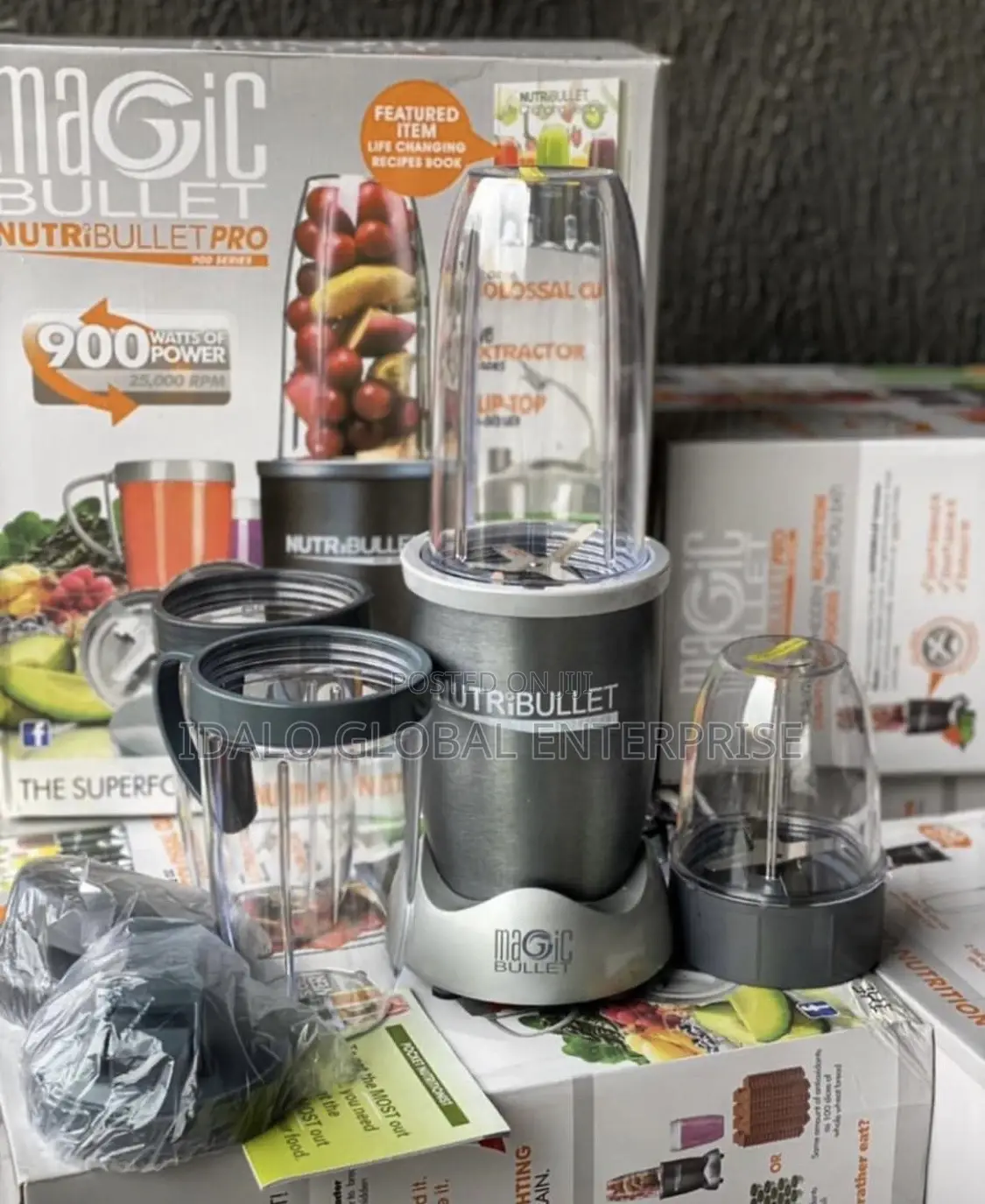 Nutri-Bullet Fruit Blender - 900watts
