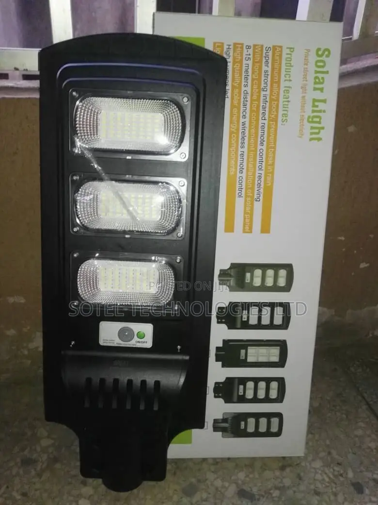 300w Solar Street Lights With Sensor