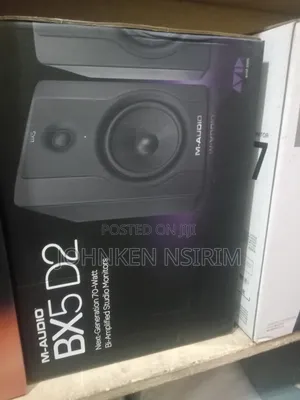 Original M Audio Bx5 D2 Studio Speakers