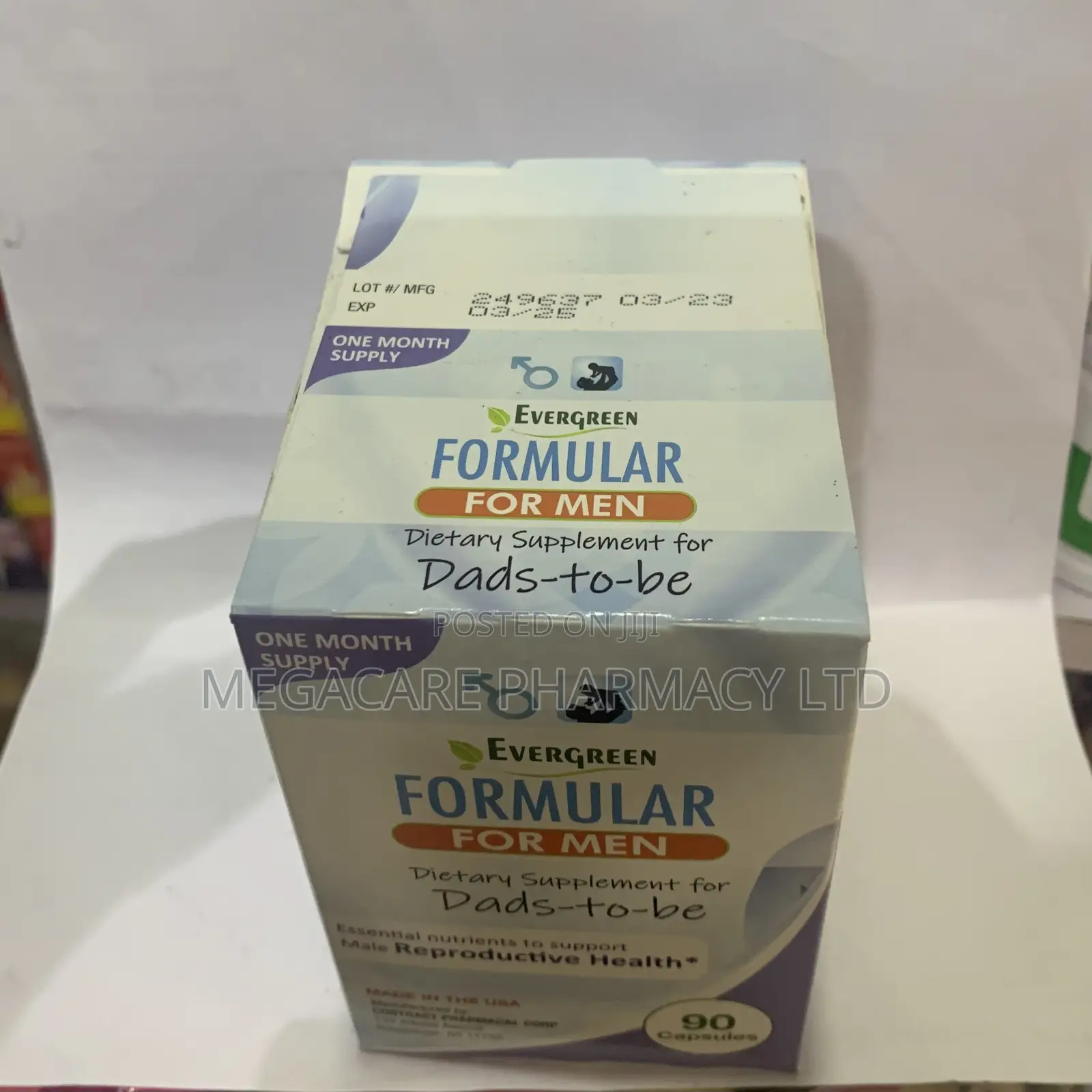 Evergreen Formular for Men Dad to Be