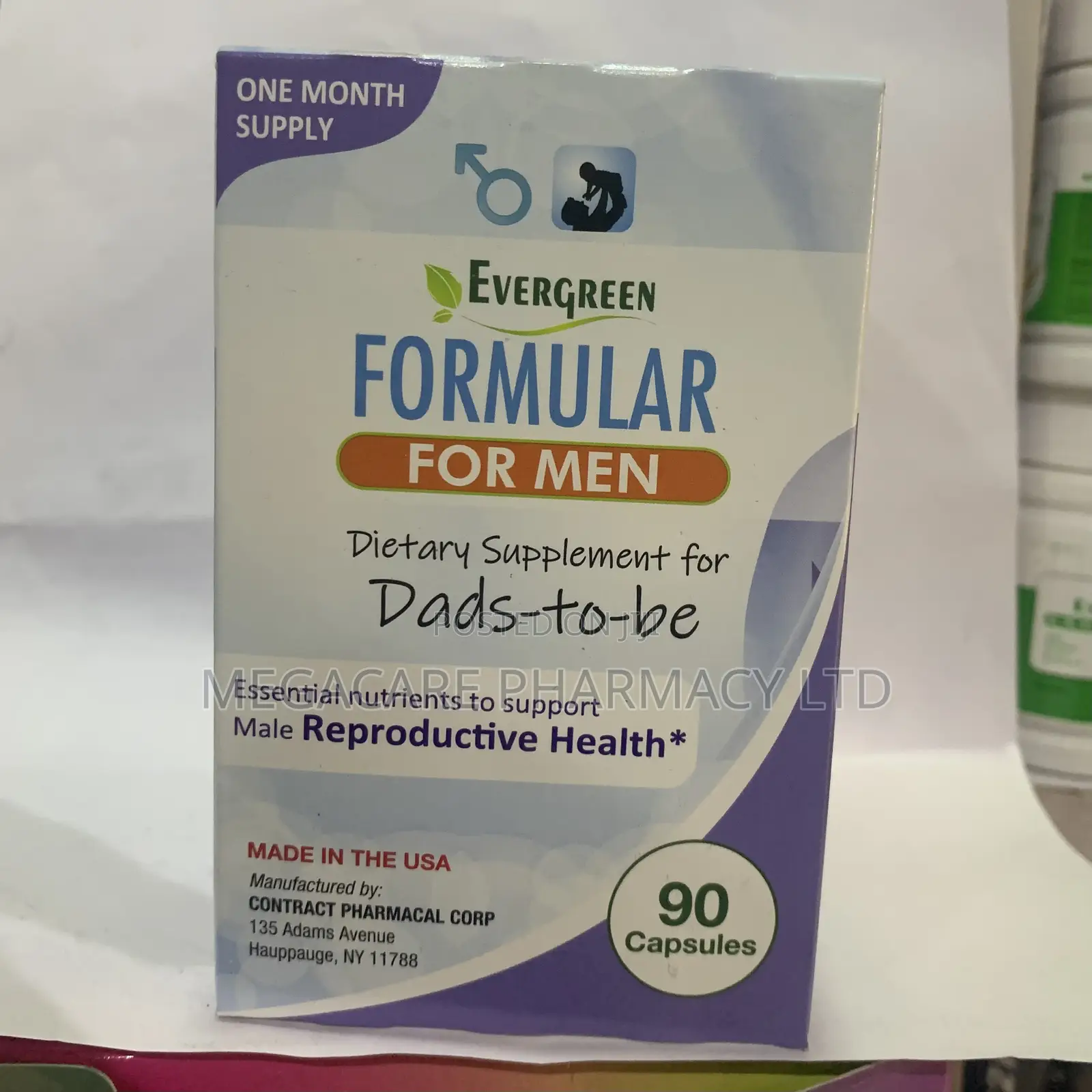 Evergreen Formular for Men Dad to Be