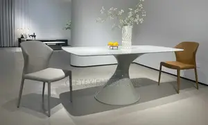 Marble Top Dining Table by 6 Seaters