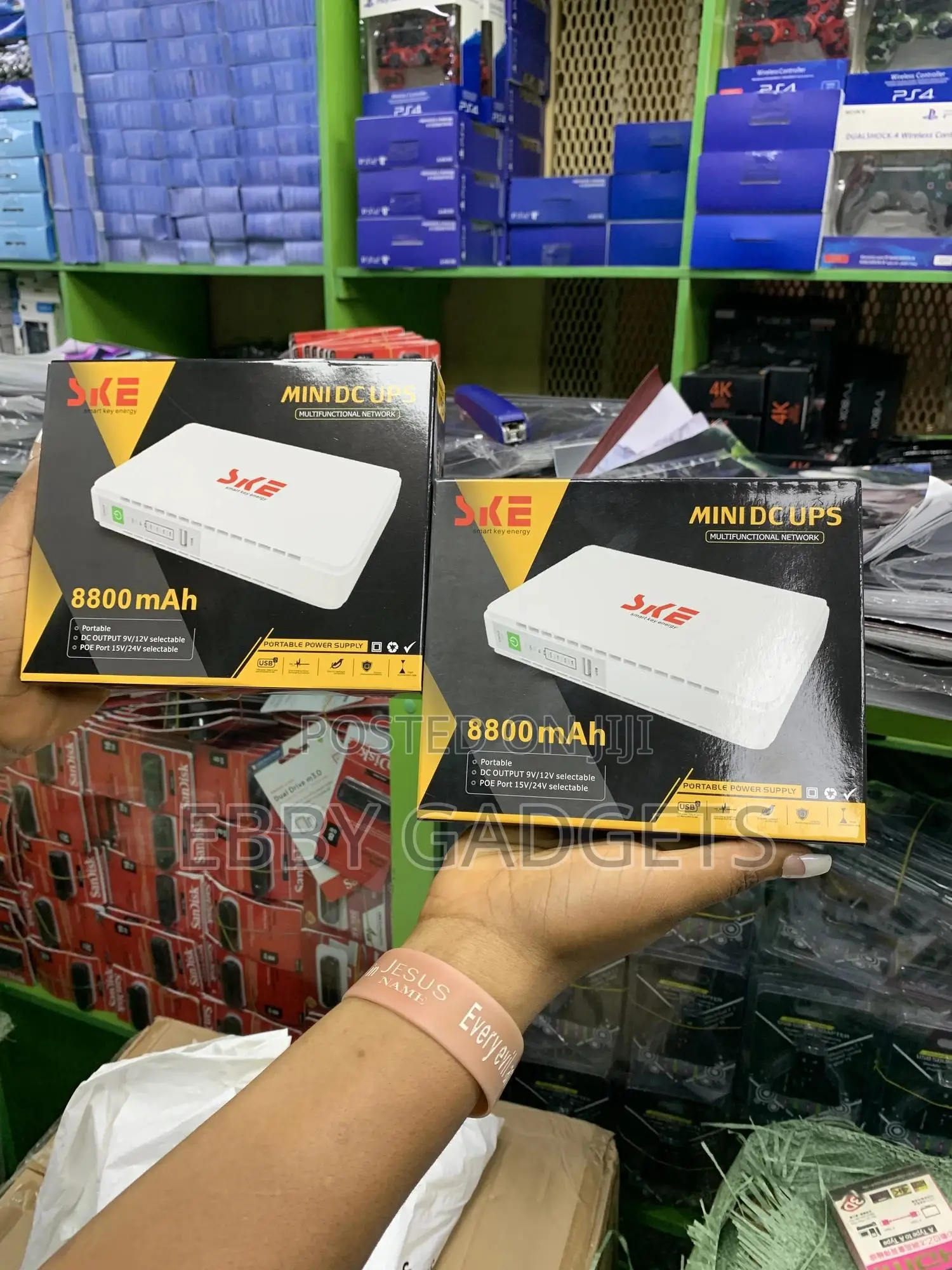 Ske Mini Dc Ups Multifunctional Network 10000 Mah Poe-632e