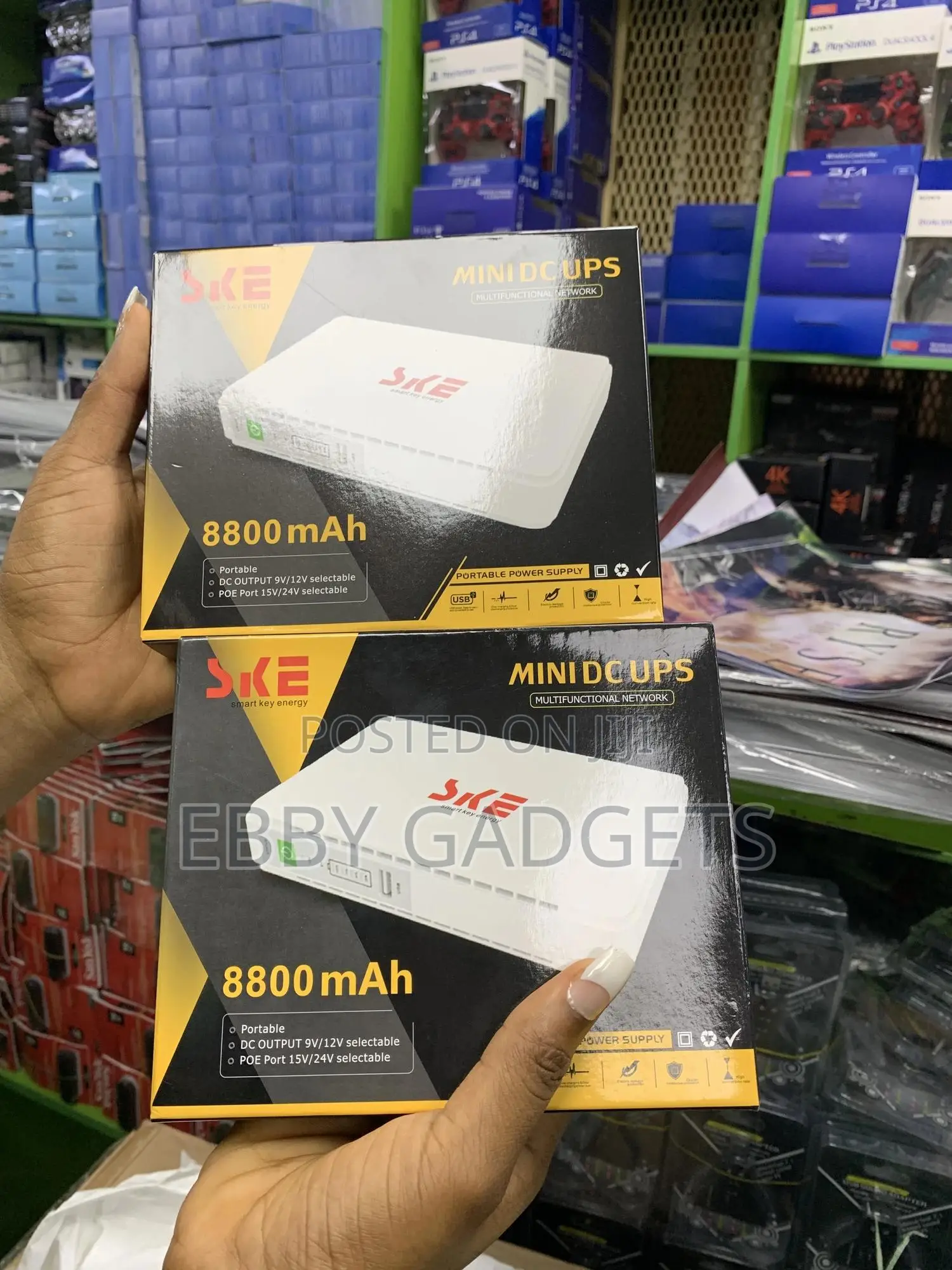 Ske Mini Dc Ups Multifunctional Network 10000 Mah Poe-632e