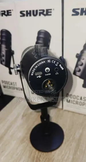 Original Shure Postcast Studio Microphone