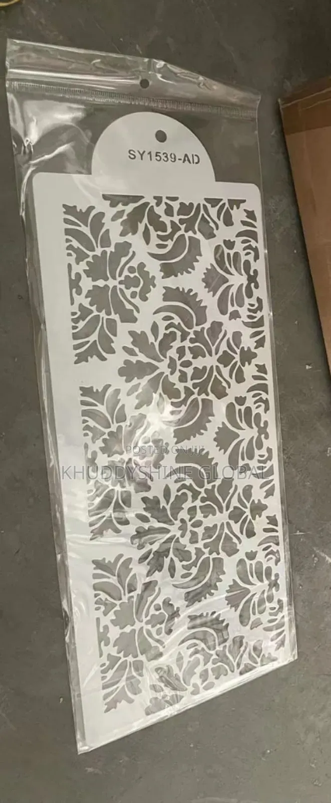 Craving Cake Side Stencil