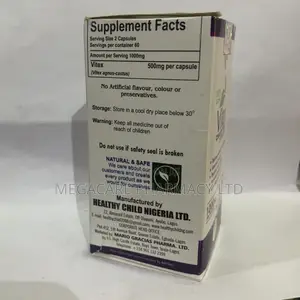Healthy Vitex Chaste Tree Capsules