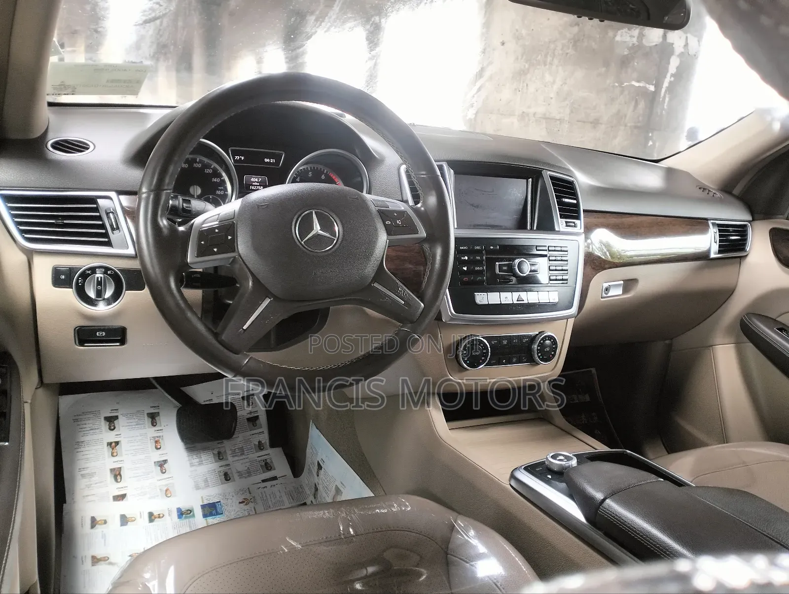 Mercedes-Benz M Class 2015 Brown
