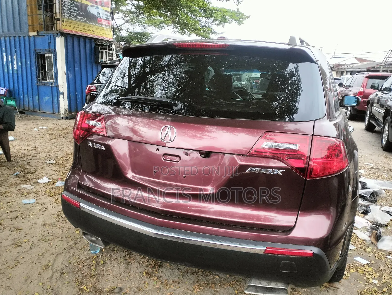 Acura MDX 2012 Red