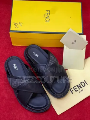 Original Fendi Slippers Available in Store