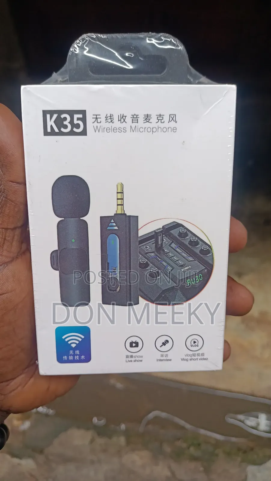  Wireless Double Microphone